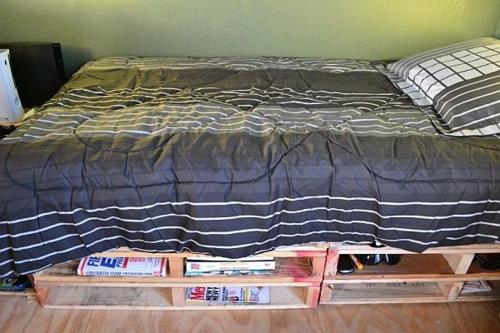 huonekalut puulavat sängyn alle