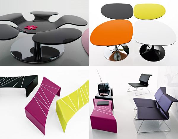 huonekalut ylellinen innovatiivinen sohvapöytäsuunnittelu värillisiä malleja