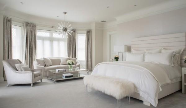 huonekalut, joissa on valkoista turkista eläviä suuntauksia