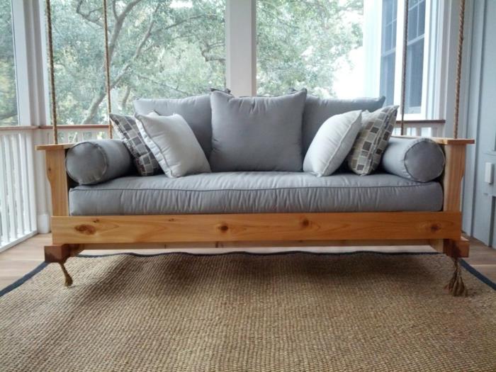 rakentaa omat huonekalut keinut sohvan verannalle