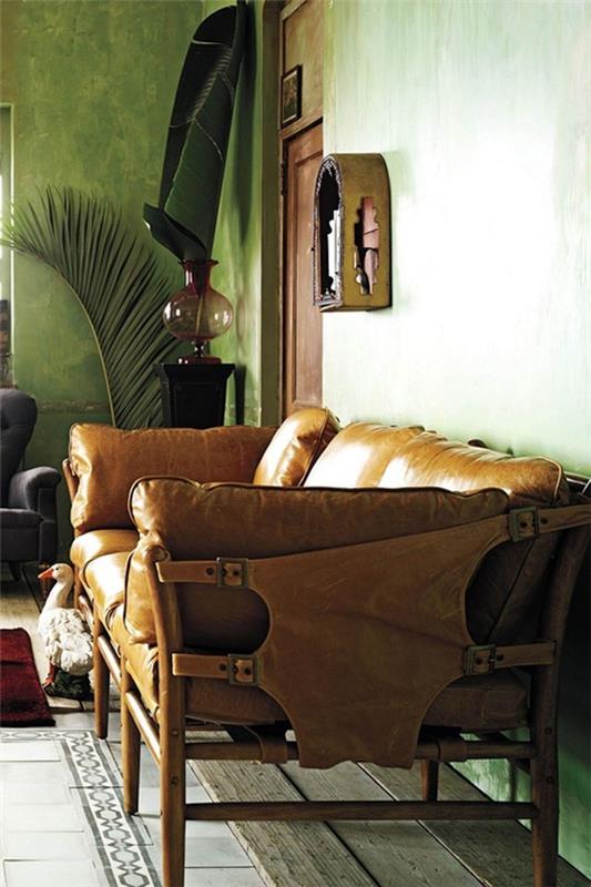 huonekalut kuuluisilta suunnittelijoilta olohuoneen nahkasohva