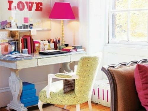 tyttömäinen toimistotalo tyylikäs vaaleanpunainen pöytävalaisin