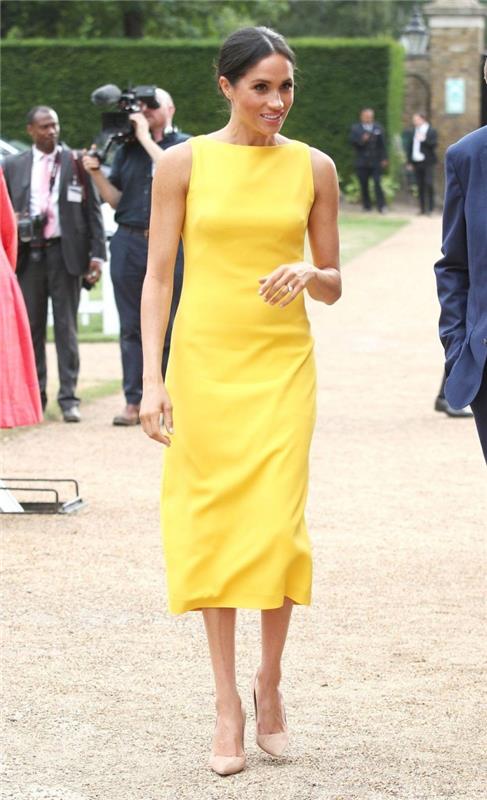 meghan markle keltainen kesä