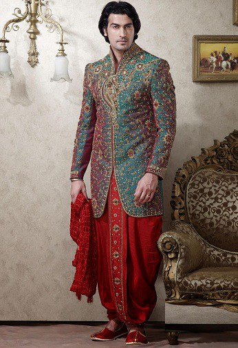 Bengalsk bryllup Sherwani