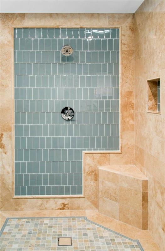metrolaatat kylpyhuone lasiseinälaatat vaaleanharmaa kaunis lattiapäällyste