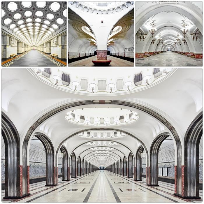 metro moskovan kuvat David Burdeny