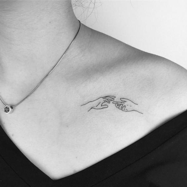 michelangelo käsittää pieniä tatuointeja