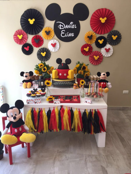 Diy Mickey egér születésnapi party ötlet