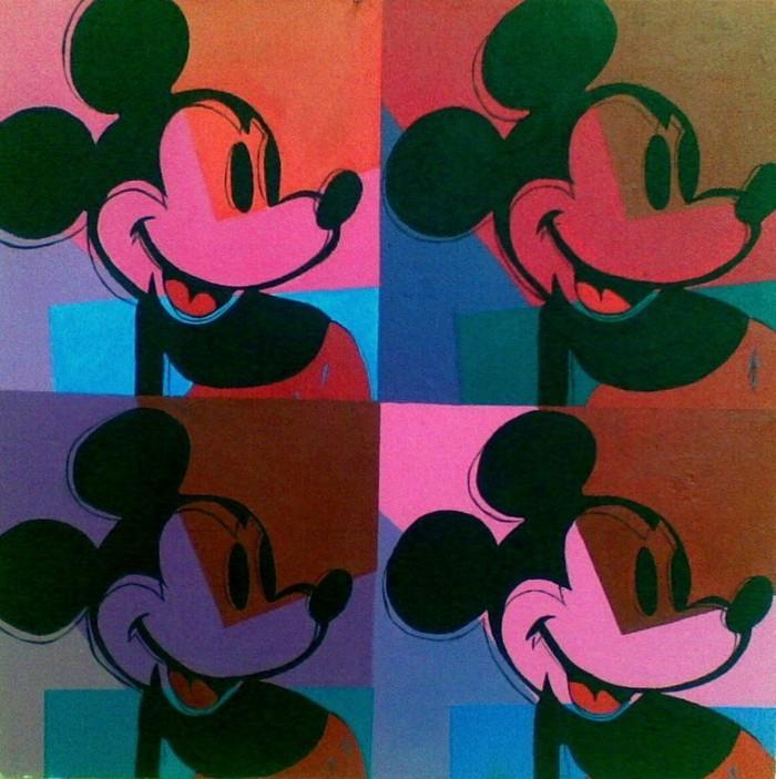 Mikki hiiri andy warhol