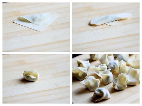 mieto wonton -keitto taita wonton -nyytit