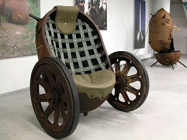 kaivoskalusteet suunnittelee armeijan kaivoksen nojatuoleja