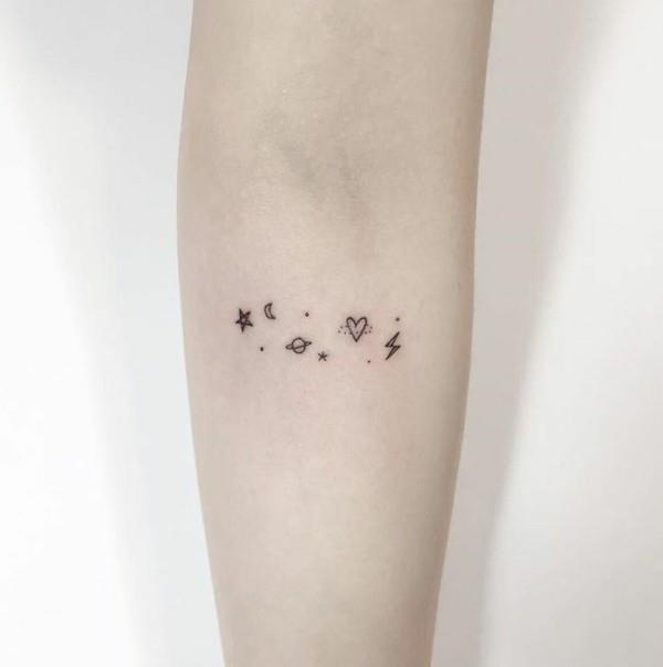 mini tatuoinnit naisten tilaa tatuointi