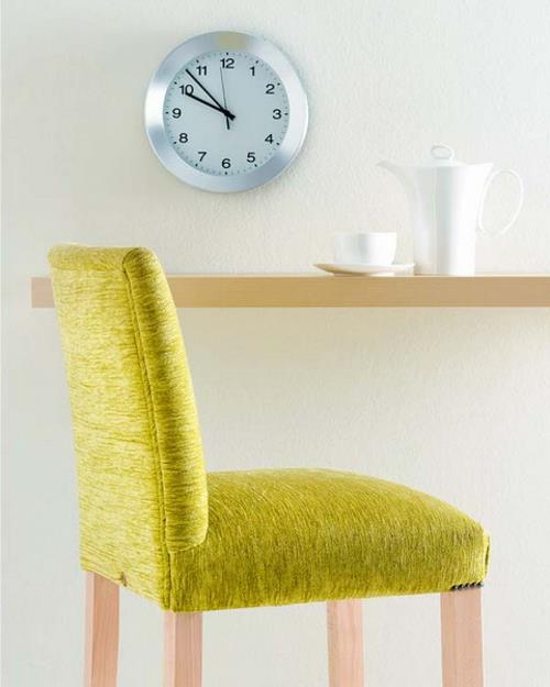 minimalistinen tyyli mukava vihreä tuoli aamiainen