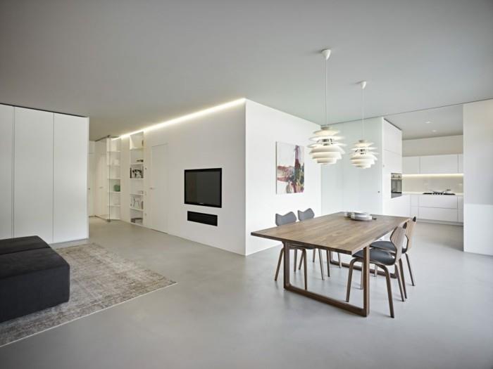 minimalistinen elävä minimalistinen asunto toimivuusjärjestys