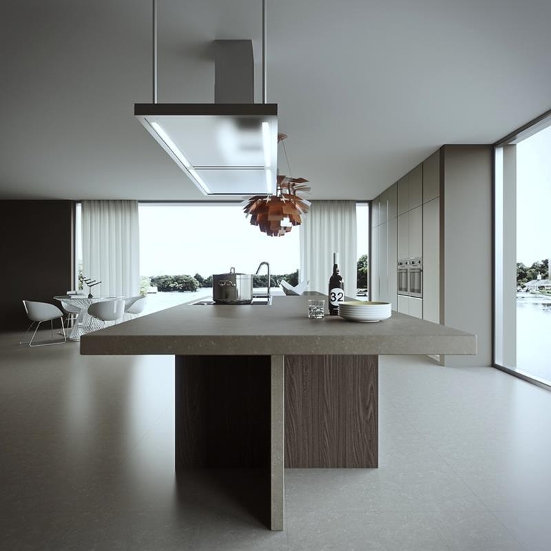 minimalistinen keittiösuunnittelu keittiösaaren kivikeittiön sisustusideoita miehille