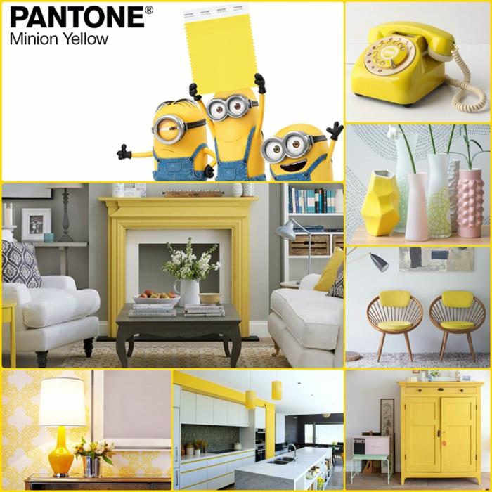 minions pantone värit trendit värit keltainen ideoita