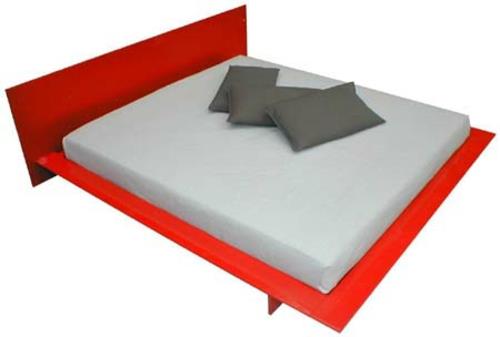 moderni sänky makuuhuoneen rungon patja minimalistinen