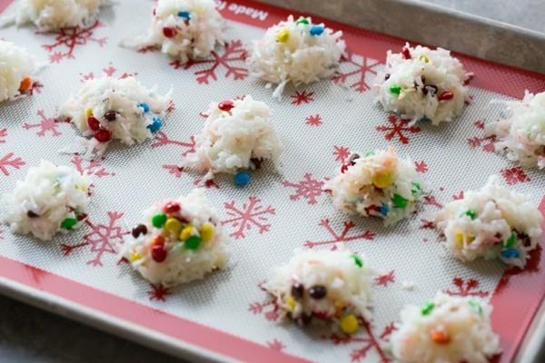mms kookospähkinä macaroons joulu jälkiruoka