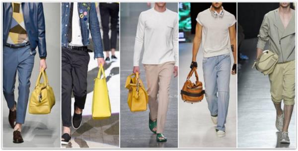 miesten asut trendivärit keltainen muoti trendit ss 2015 miesten laukut