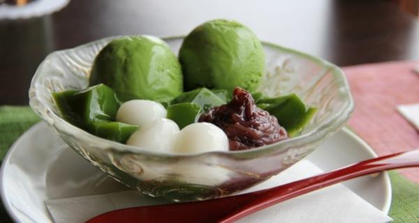 mochi -jäätelö terveellisiä japanilaisia ​​makeisia