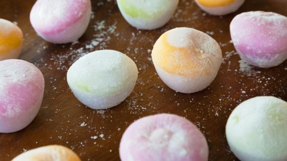 kotitekoinen mochi -jäätelö