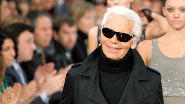 muoti palkintokorokkeella karl lagerfeld