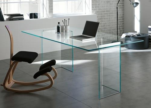 moderni toimistopöydän lasinen puinen tuoli