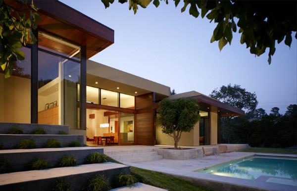 moderni arkkitehti taloa maailmanlaajuisesti marley residence lafayette california