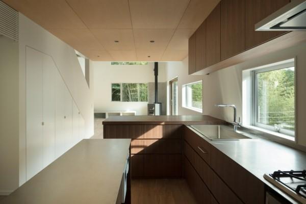 moderni arkkitehtuuri keittiön suunnittelu