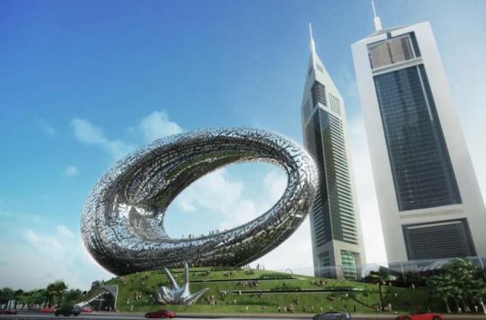 moderni arkkitehtuuri tulevaisuuden näkymät tulevaisuuden museo