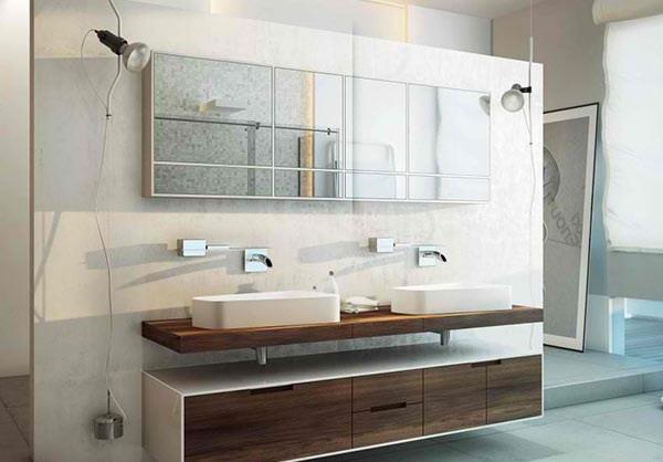 moderni kylpyhuone vapaasti seisova kylpyamme väliseinä moma design