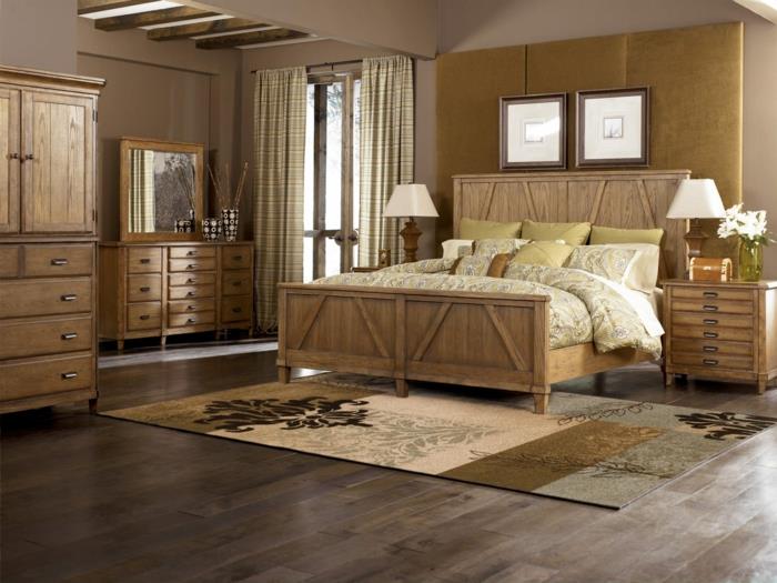 modernit lattiapäällysteet laminaatti makuuhuoneen lattia beige värivivahteet puukalusteet