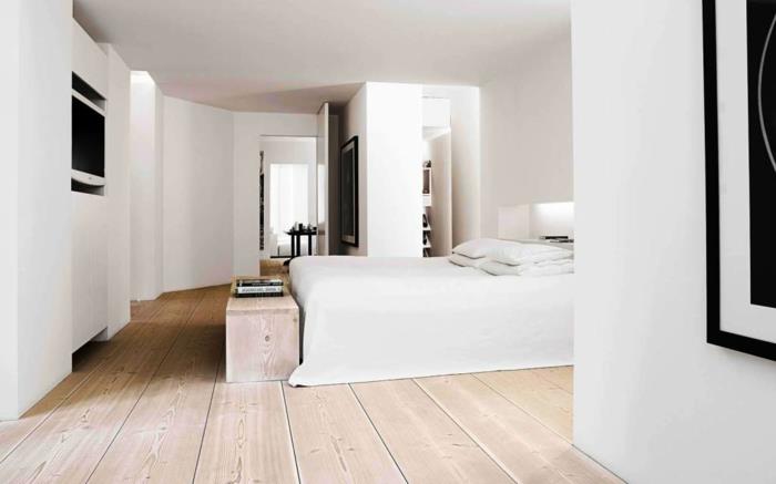 moderni lattia koti ideoita makuuhuone puulattia minimalistinen tyyli