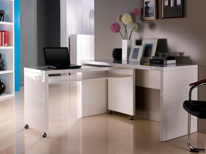 modernit toimistokalusteet valkoiset toimistokalusteet rullaa ergonomisesti
