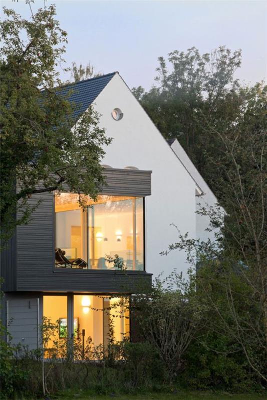 moderni talon laajennus geometrinen saksalainen kodin omistus