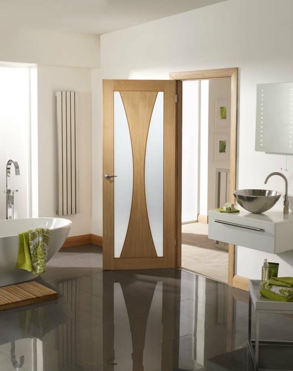 moderni sisäovi aderhac design lasi puu kylpyhuone