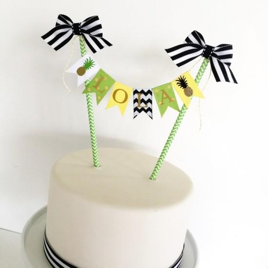 Tee oma moderni kakku -seppele syntymäpäivääsi varten