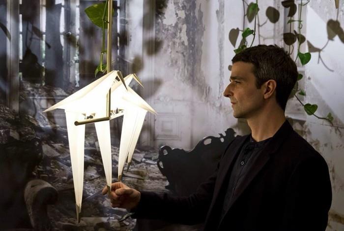 modernit valot origami -suunnitteluvalot led -valot riippuvalaisimet