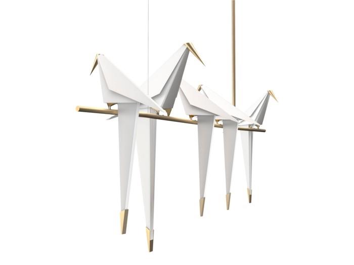 modernit valot origami -suunnittelijalamput linnut suunnittelevat riippuvalaisimet riippuvalaisimet