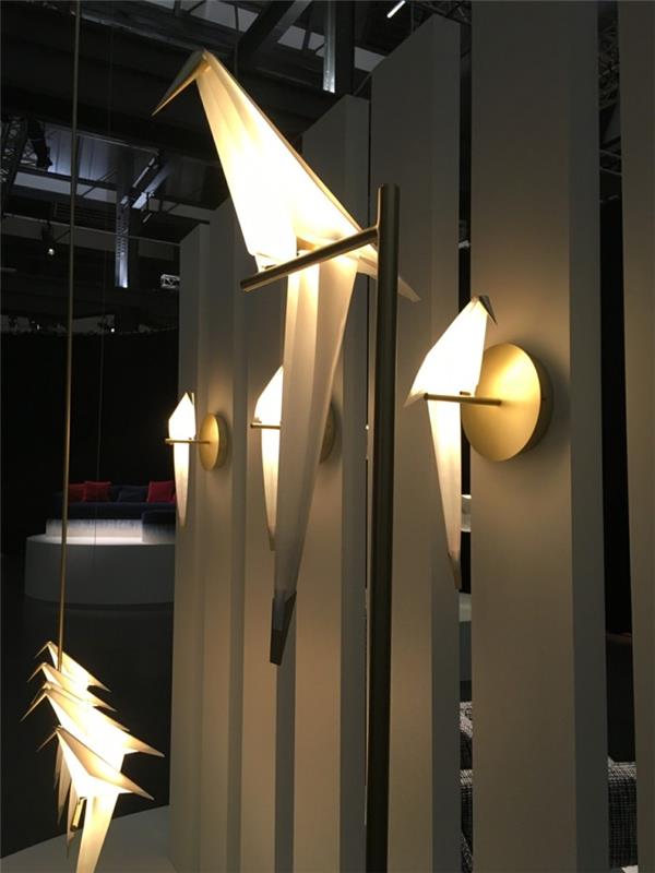 modernit valot origami -suunnittelijalamput linnut suunnittelijavalot
