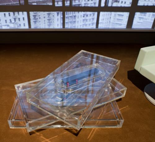 modernit huonekalusuunnittelutyökalut elämän sohvapöytä muovi läpinäkyvä