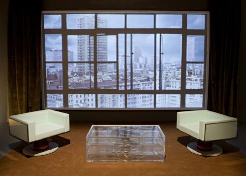 modernit huonekalut suunnittelee elämän työkalut valkoinen nojatuoli matala