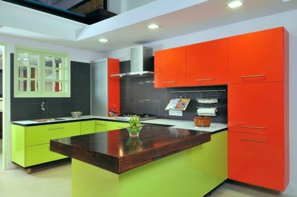 modernit modulaariset keittiösuunnitteluideat ilmaisevat värit