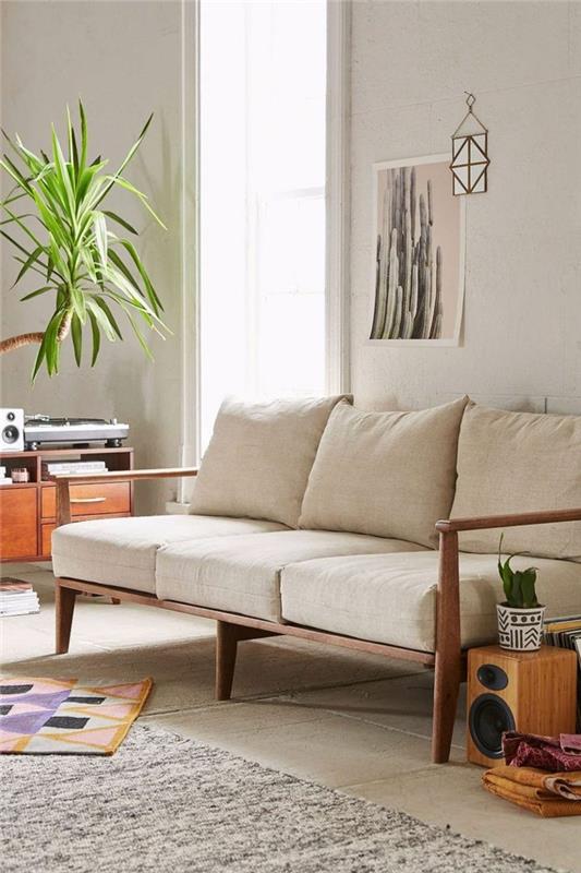modernit sohvat, jotka sopivat sohvan kankaan olohuoneen ideoihin