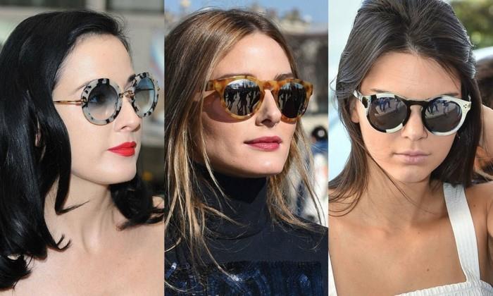 modernit aurinkolasit naisten muoti 2017 kesän trendit
