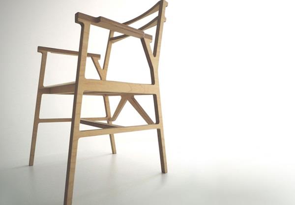 modernit tuolit korostavat suunnitteluratkaisu idea tavallinen puu
