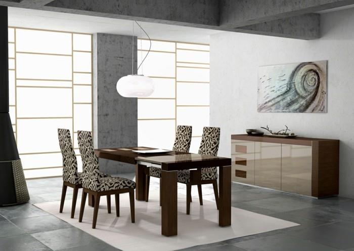 modernit tuolit ruokasali tyylikäs muotoilu kaunis kuvio