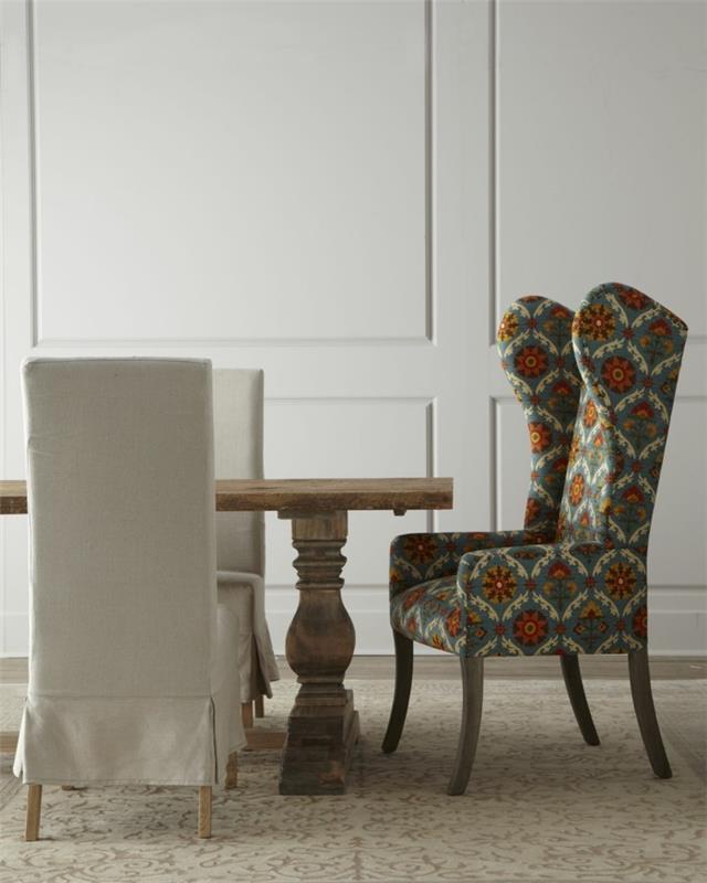 modernit tuolit ruokasali mukavat ruokapöydän tuolit, jotka muistuttavat nojatuoleja