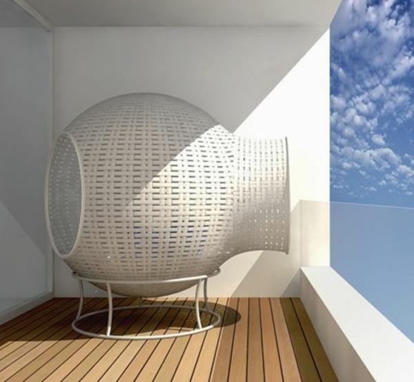 design moderni terassi terassi huonekalukori innovatiivisia suunnitteluideoita
