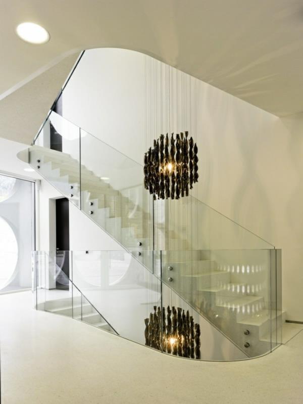 moderni portaiden suunnittelu lasiseinäkoriste